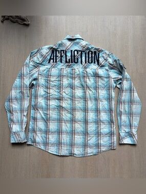 Y2K Affliction Dress shirt